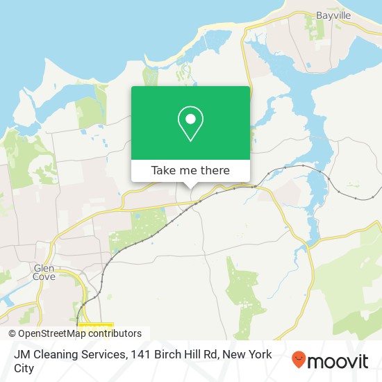 Mapa de JM Cleaning Services, 141 Birch Hill Rd