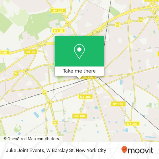 Juke Joint Events, W Barclay St map