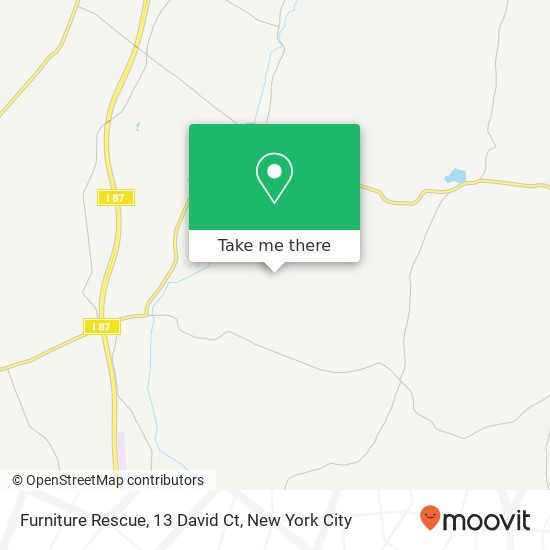 Mapa de Furniture Rescue, 13 David Ct