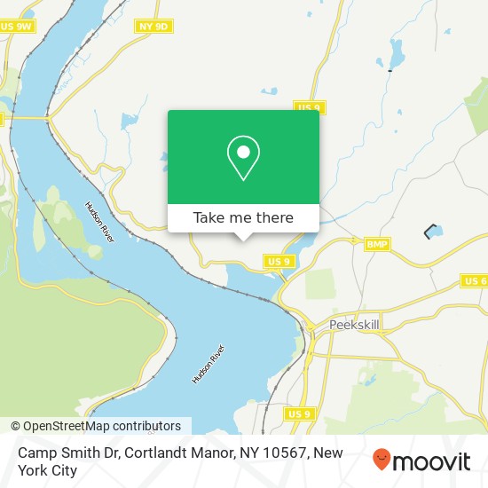 Camp Smith Dr, Cortlandt Manor, NY 10567 map