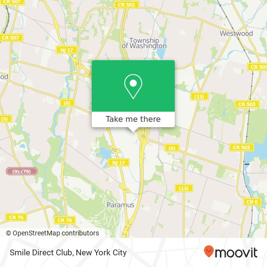 Smile Direct Club map