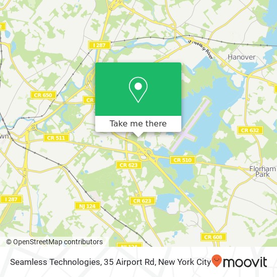 Seamless Technologies, 35 Airport Rd map