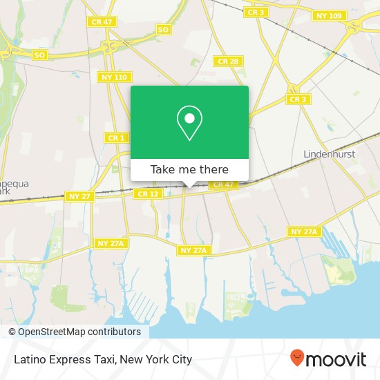 Mapa de Latino Express Taxi