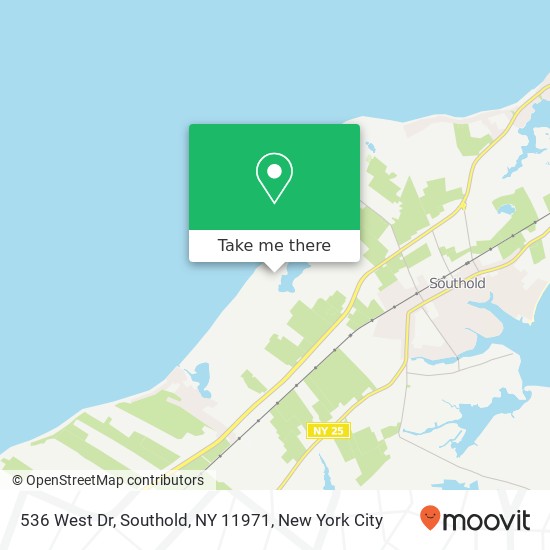 536 West Dr, Southold, NY 11971 map