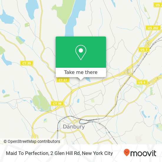 Mapa de Maid To Perfection, 2 Glen Hill Rd