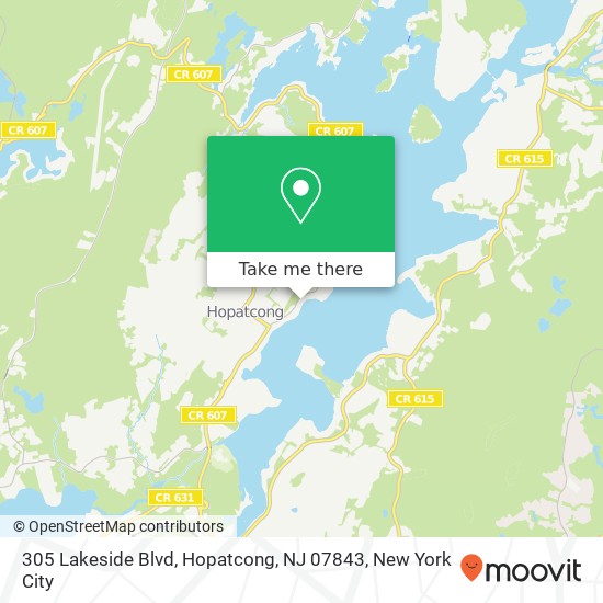 305 Lakeside Blvd, Hopatcong, NJ 07843 map