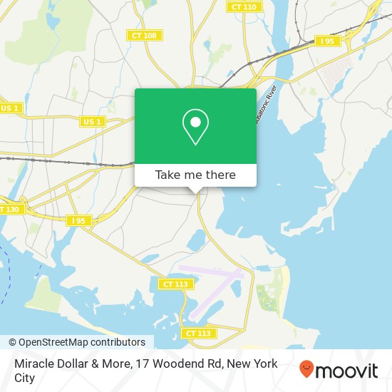 Miracle Dollar & More, 17 Woodend Rd map