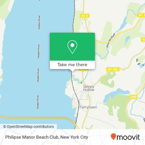 Mapa de Philipse Manor Beach Club