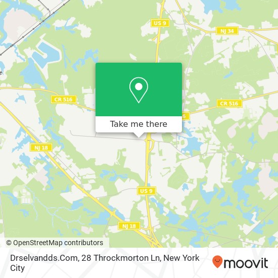 Mapa de Drselvandds.Com, 28 Throckmorton Ln