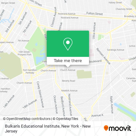 Mapa de Bulkan's Educational Institute