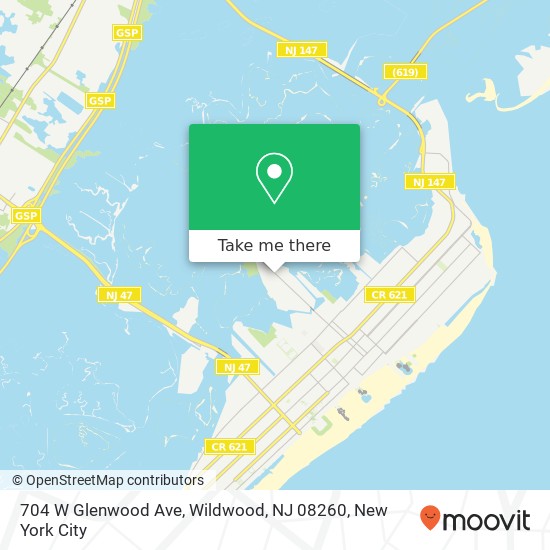 704 W Glenwood Ave, Wildwood, NJ 08260 map