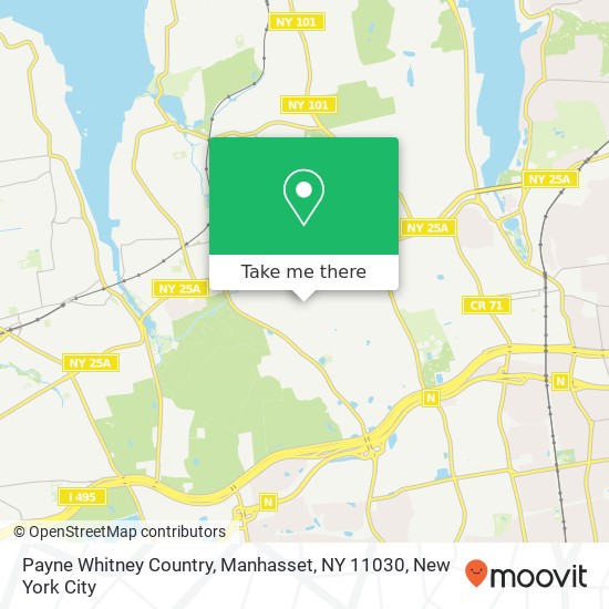 Payne Whitney Country, Manhasset, NY 11030 map