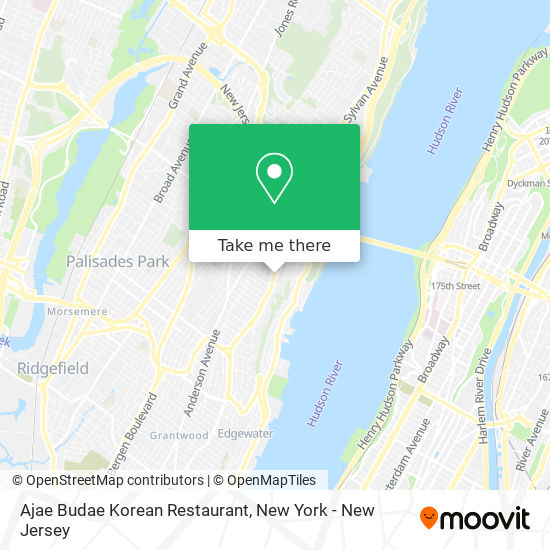 Ajae Budae Korean Restaurant map