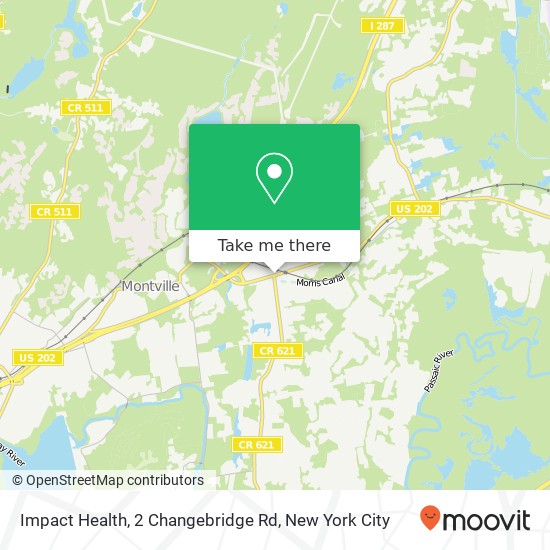 Impact Health, 2 Changebridge Rd map