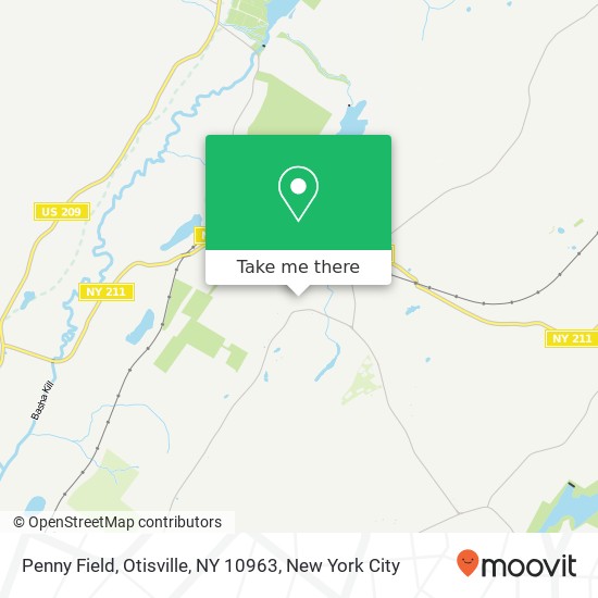 Mapa de Penny Field, Otisville, NY 10963