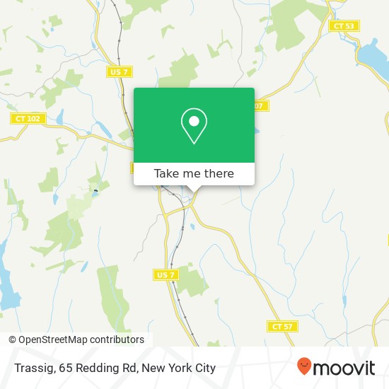 Trassig, 65 Redding Rd map