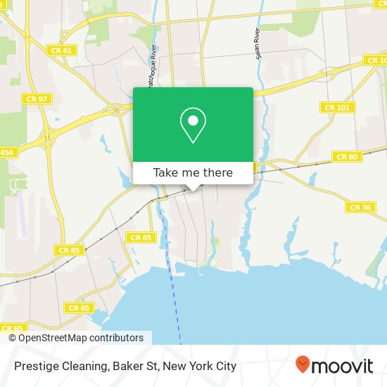 Mapa de Prestige Cleaning, Baker St