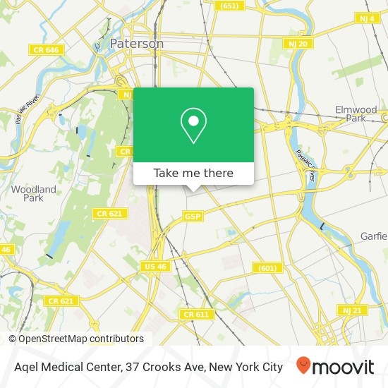 Aqel Medical Center, 37 Crooks Ave map