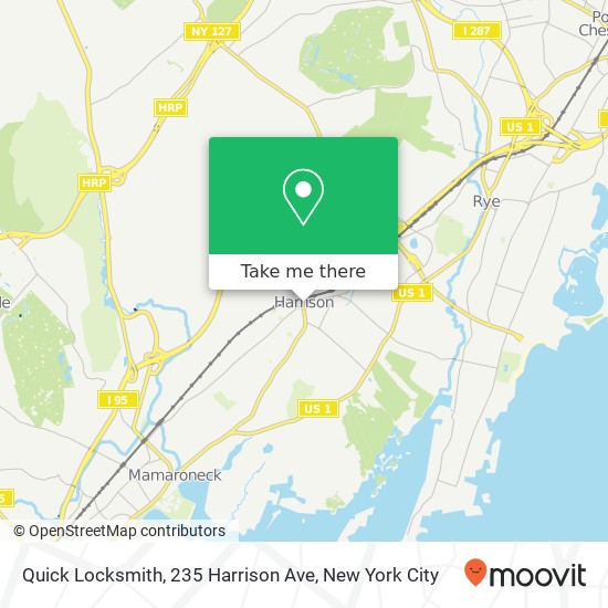 Quick Locksmith, 235 Harrison Ave map