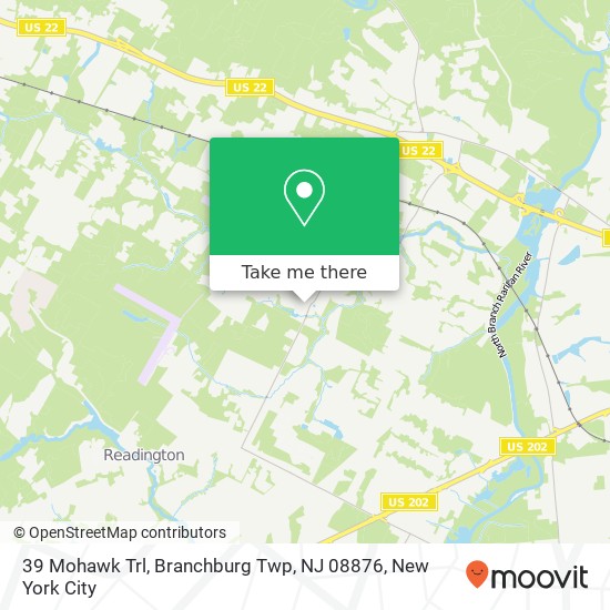 39 Mohawk Trl, Branchburg Twp, NJ 08876 map