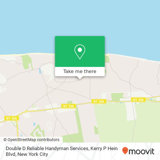 Double D Reliable Handyman Services, Kerry P Hein Blvd map