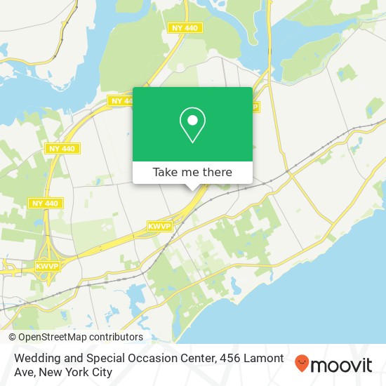 Wedding and Special Occasion Center, 456 Lamont Ave map