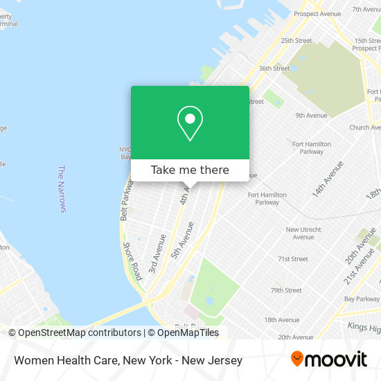 Women Health Care map