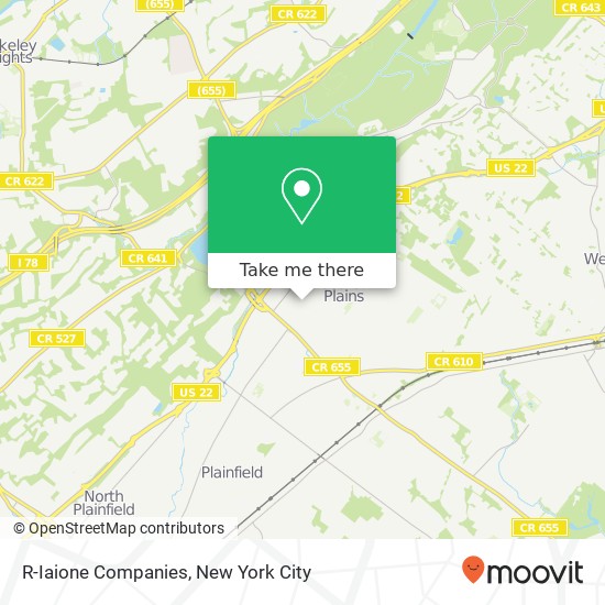R-Iaione Companies map