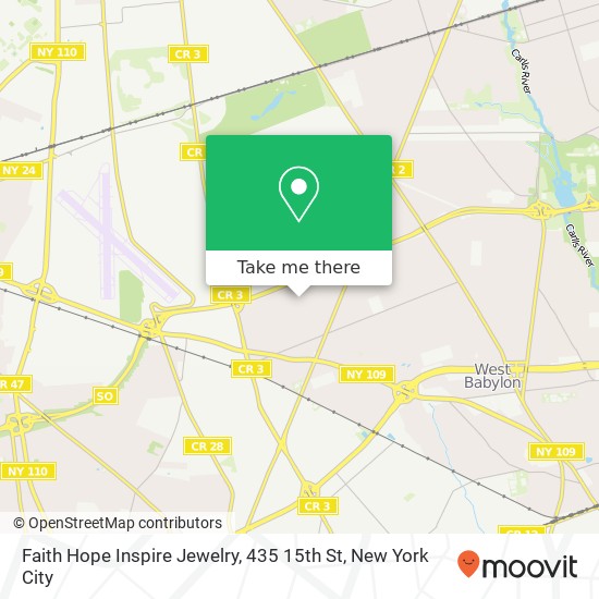 Faith Hope Inspire Jewelry, 435 15th St map