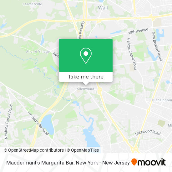 Macdermant's Margarita Bar, 2110 Castleton Ct map