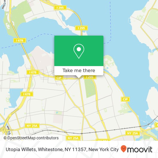 Utopia Willets, Whitestone, NY 11357 map