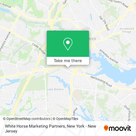 White Horse Marketing Partners map