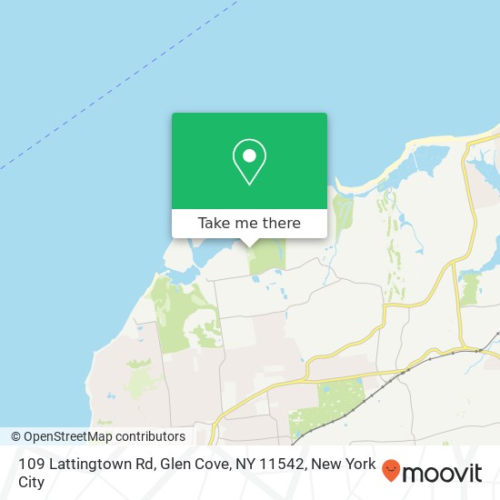 109 Lattingtown Rd, Glen Cove, NY 11542 map