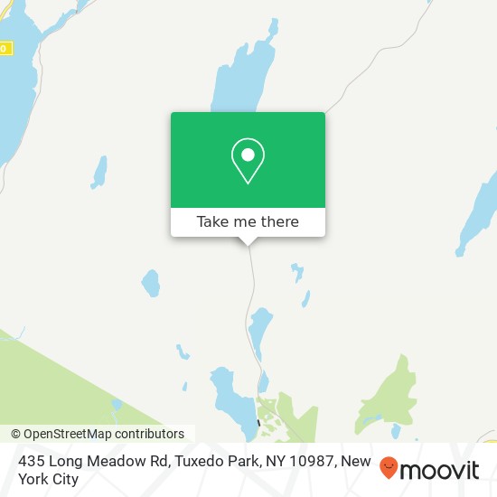 435 Long Meadow Rd, Tuxedo Park, NY 10987 map