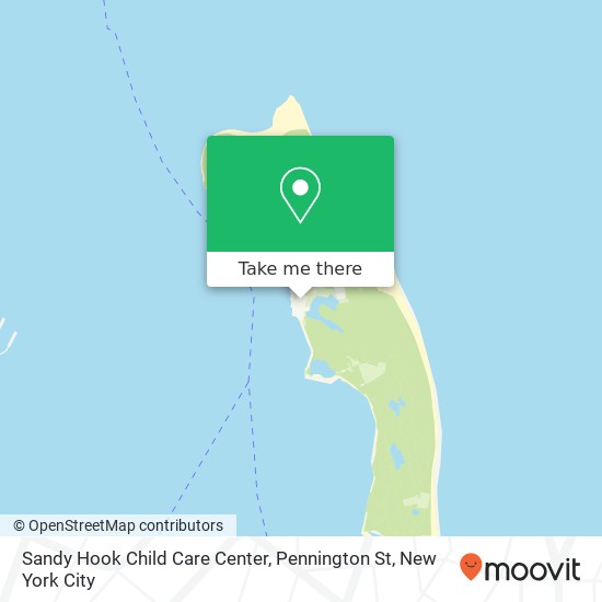Mapa de Sandy Hook Child Care Center, Pennington St