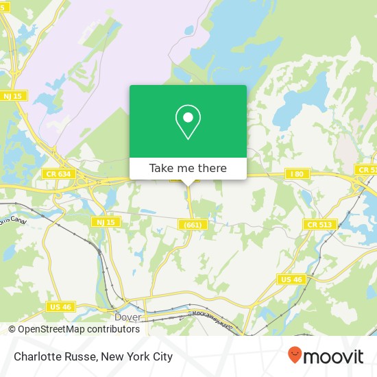 Charlotte Russe map