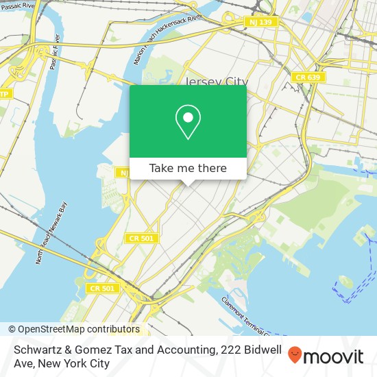 Schwartz & Gomez Tax and Accounting, 222 Bidwell Ave map