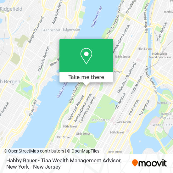 Habby Bauer - Tiaa Wealth Management Advisor map