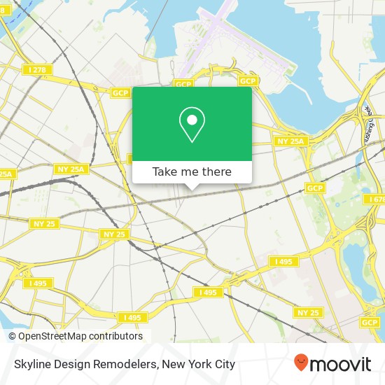 Mapa de Skyline Design Remodelers
