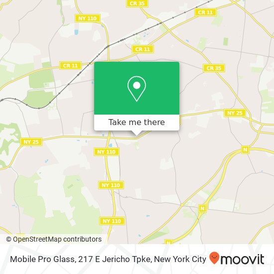 Mobile Pro Glass, 217 E Jericho Tpke map