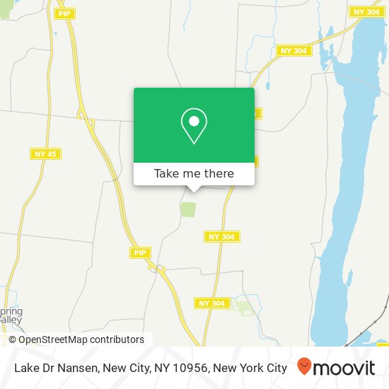 Lake Dr Nansen, New City, NY 10956 map