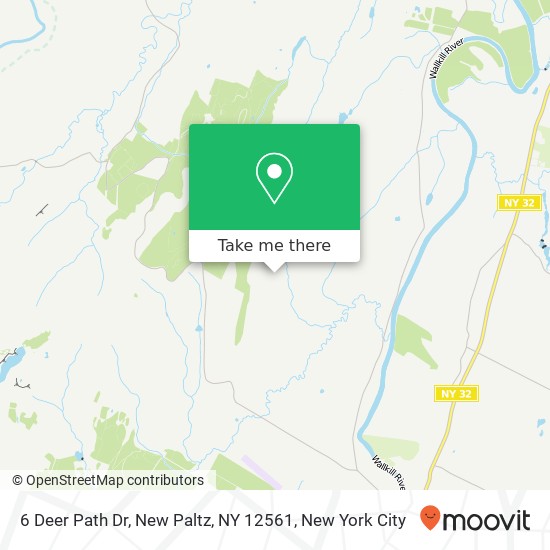 6 Deer Path Dr, New Paltz, NY 12561 map