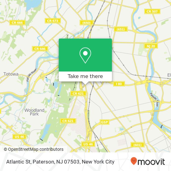 Atlantic St, Paterson, NJ 07503 map