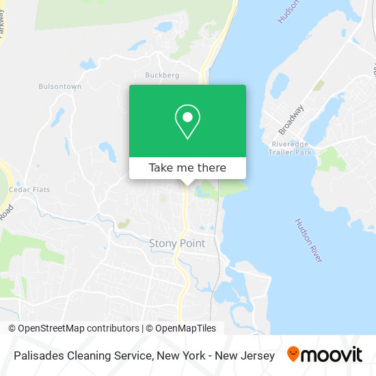 Palisades Cleaning Service map