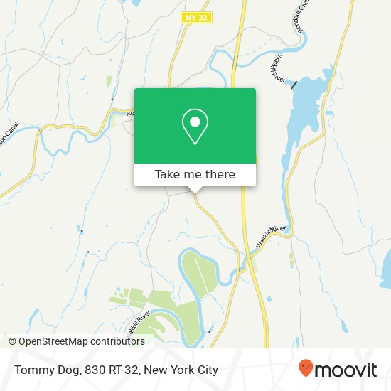 Mapa de Tommy Dog, 830 RT-32