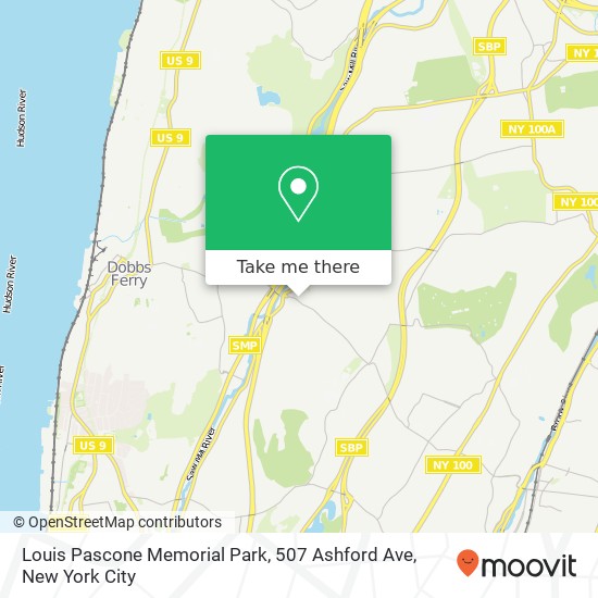 Mapa de Louis Pascone Memorial Park, 507 Ashford Ave