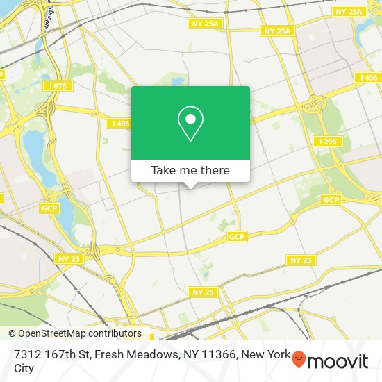7312 167th St, Fresh Meadows, NY 11366 map