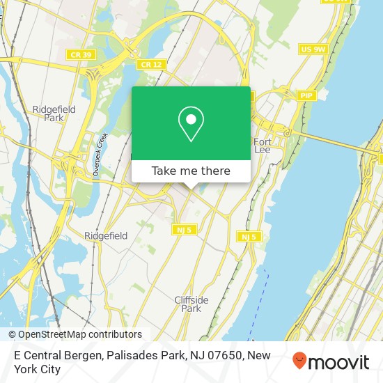 E Central Bergen, Palisades Park, NJ 07650 map