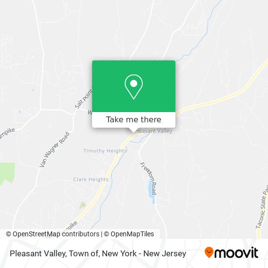 Mapa de Pleasant Valley, Town of