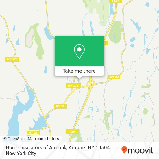 Mapa de Home Insulators of Armonk, Armonk, NY 10504